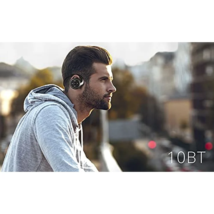 Krüger&Matz KMP10BT Kabellose Over-Ear Bluetooth Kopfhörer schwarz – Bild 5