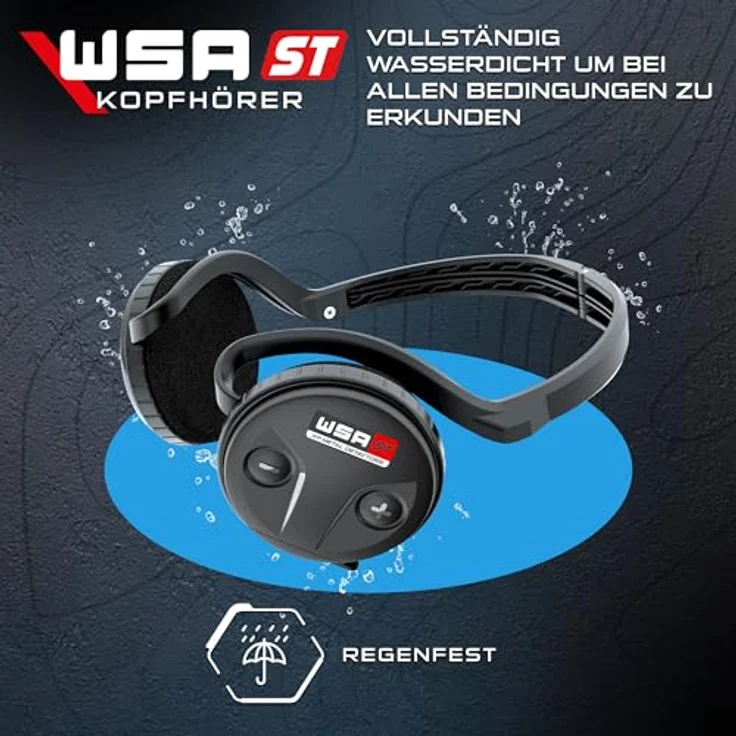 XP WSA 2 ST Funkkopfhörer für XP Deus 2, kabellos mit klarer Soundqualität und Nackenbügel – Bild 4