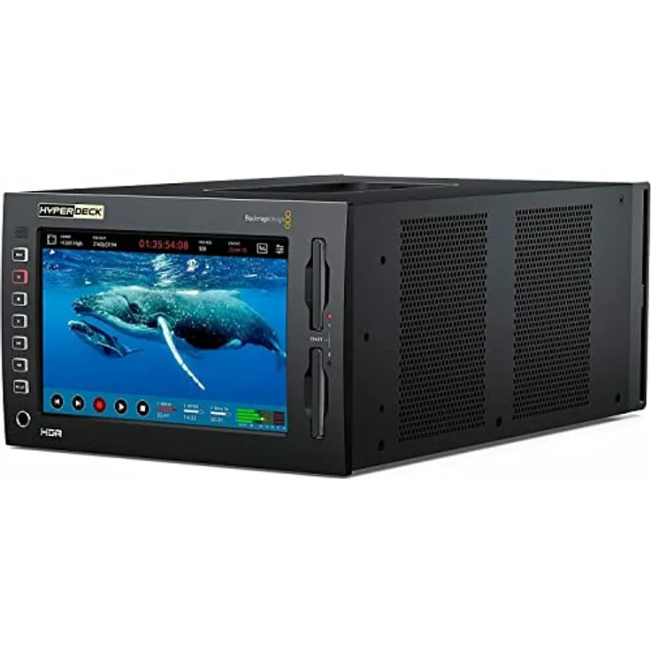 Blackmagic Design HyperDeck Extreme 4K HDR, Kamera-Zubehör mit 12G-SDI Eingang, Cfast, USB-C, M.2 NVMe (optional)