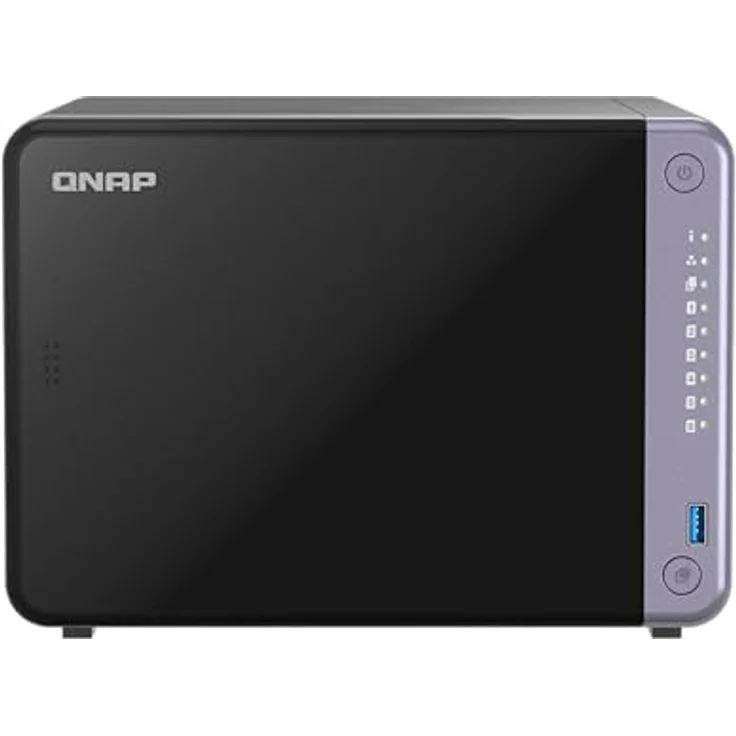 QNAP NAS TS-632X-4G (6 Bay) NAS-System mit 10-GbE-SFP+-Konnektivität, 2,5-GbE-Anschlüssen und PCIe Gen 3 x4-Erweiterungskarte – Bild 1