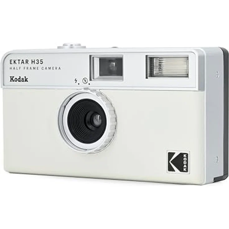 Kodak Half Frame Film Camera EKTAR H35 White Kompaktkamera mit reduziertem Filmverbrauch – Bild 3