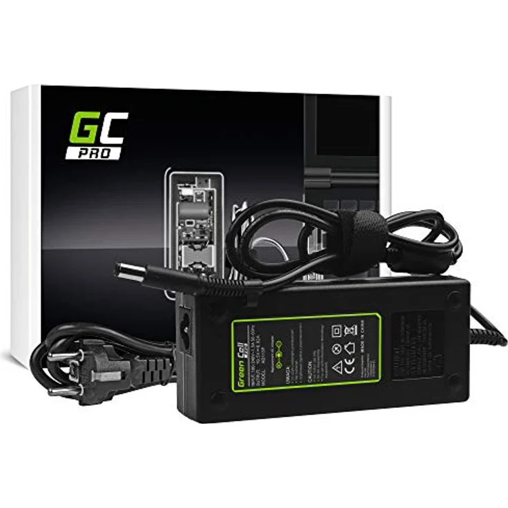 GC PRO Netzteil für HP Compaq 6710b 6715b 6715s 6910p 8510p nc6400 nx6110 nx7300 nx7400 Laptop Ladegerät inkl. Stromkabel (19.5V 6.92A 135W) – Bild 1