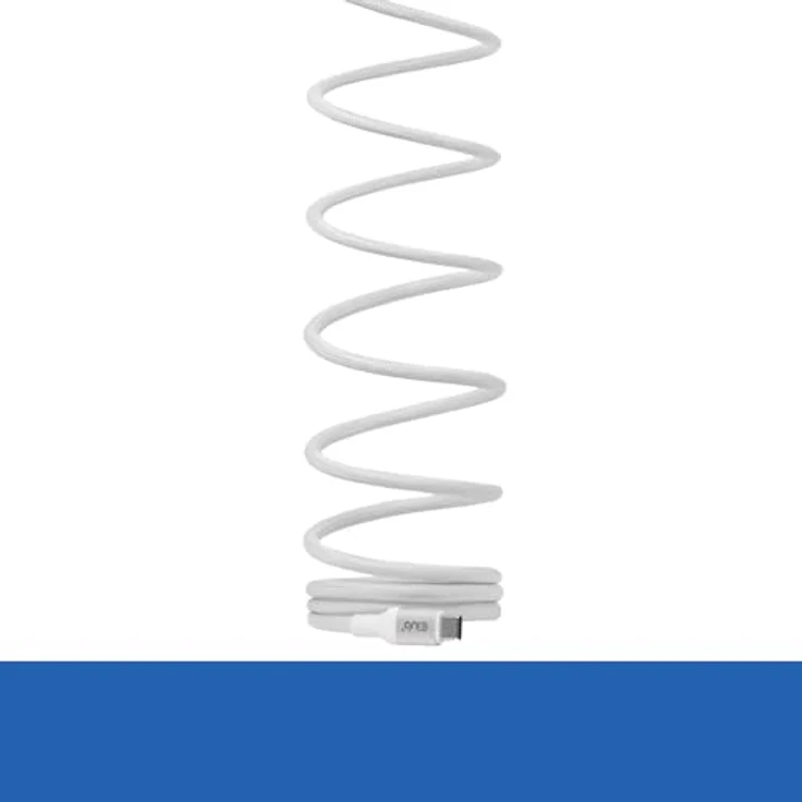 Club 3D CAC-3032 USB-C® Magnetspule, 240W PD3.1, 2m, weiß, selbstaufrollend, schnellladen – Bild 3