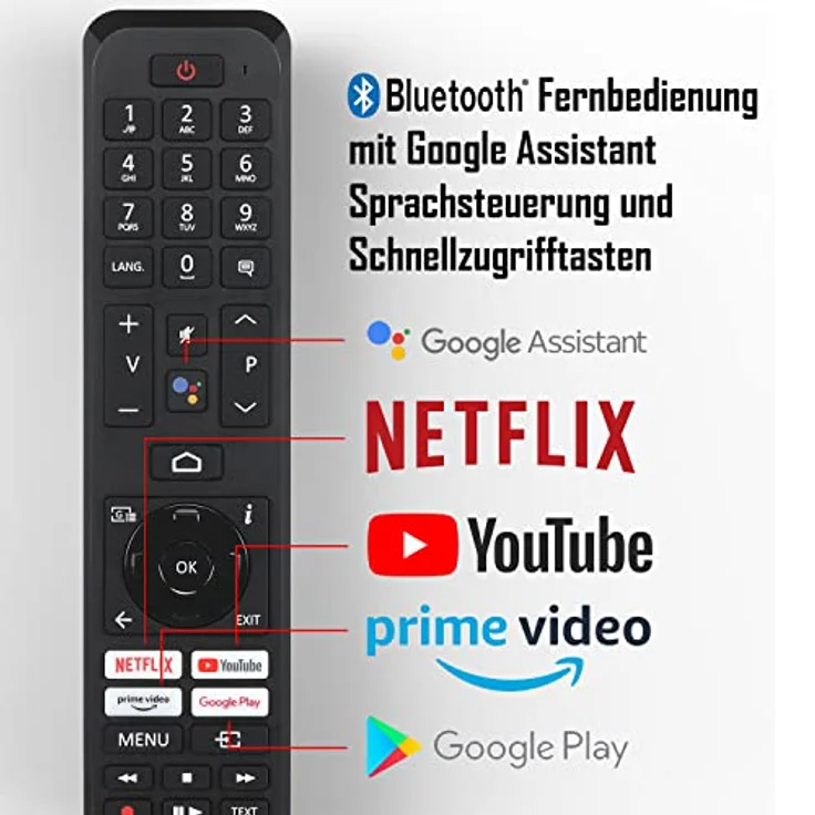 TELEFUNKEN XH24AN550MV 24 Zoll Fernseher/Android Smart TV (HD Ready, HDR, Triple-Tuner, 12 Volt, Bluetooth) [2023], Schwarz – Bild 4