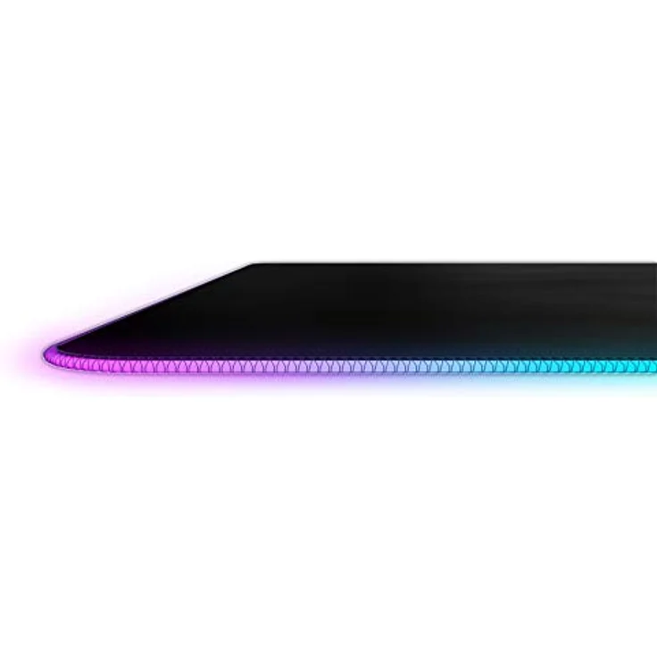 SteelSeries QcK 3XL Prism RGB - Gaming-Oberfläche - Optimiert für Kapillarproben - 2 Zonen RGB-Beleuchtung – Schwarz - (1220mm x 590mm x 3mm) – Bild 4