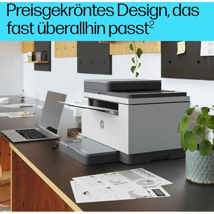 HP LaserJet MFP M235sdw, Multifunktions-Laserdrucker in Schwarzweiß, beidseitiger Druck, Kopieren, Scannen, Wi-Fi, 40-Blatt Dokumentenzuführung – Bild 6