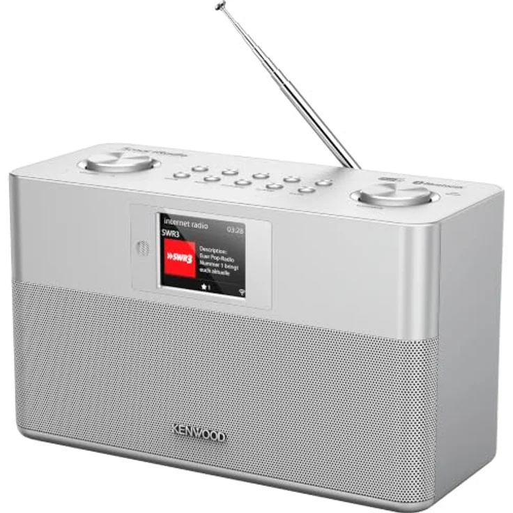 Kenwood CR-ST100S (DAB+, DAB, Bluetooth), Radio, Silber – Bild 5
