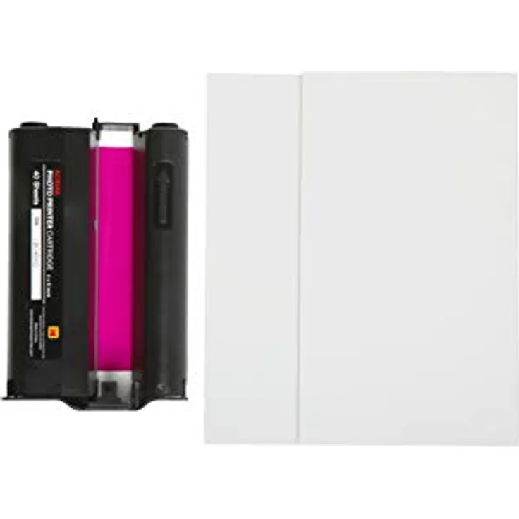 Kodak Dock Wi-Fi-Fotodruckerpatrone PHC Refill & Fotopapier - 40er-Pack, weiß – Bild 5