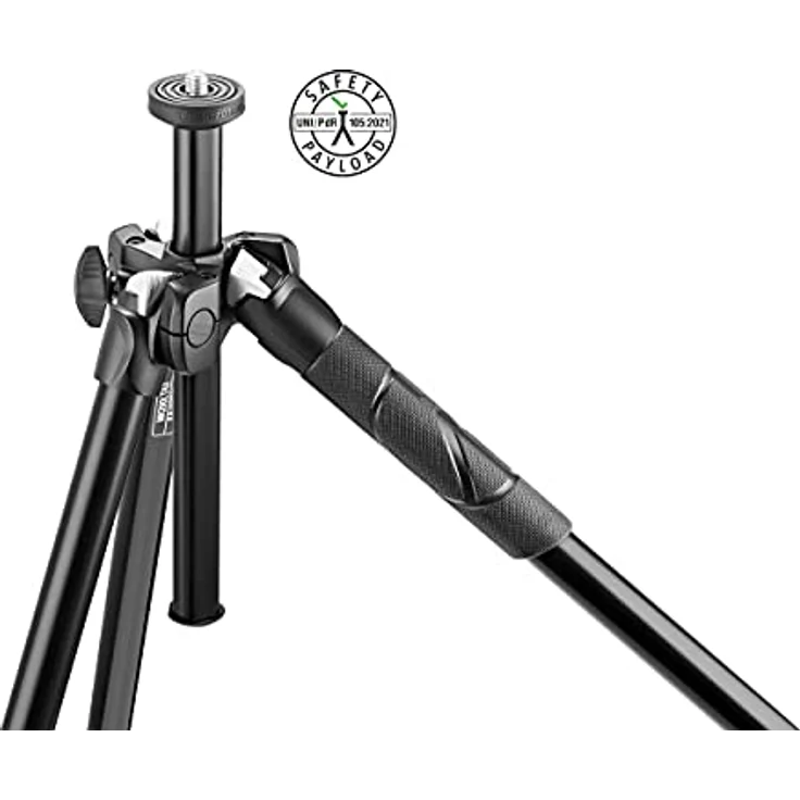 Manfrotto mk290lta3-v Kit 290 Leichtes Stativ mit Video-Fluidkopf, schwarz – Bild 3