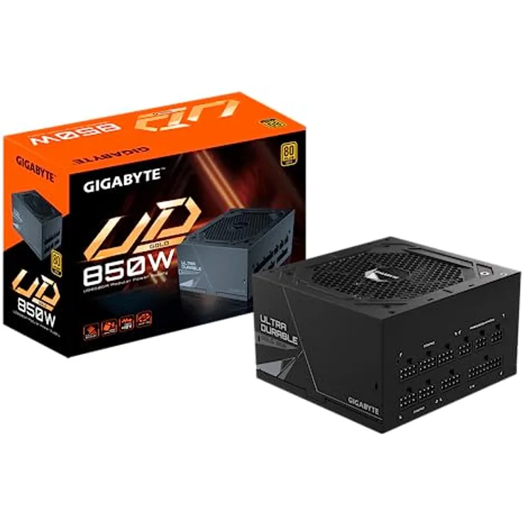 Gigabyte UD850GM Power Supply Unit 850 W 20+4 pin ATX ATX Black