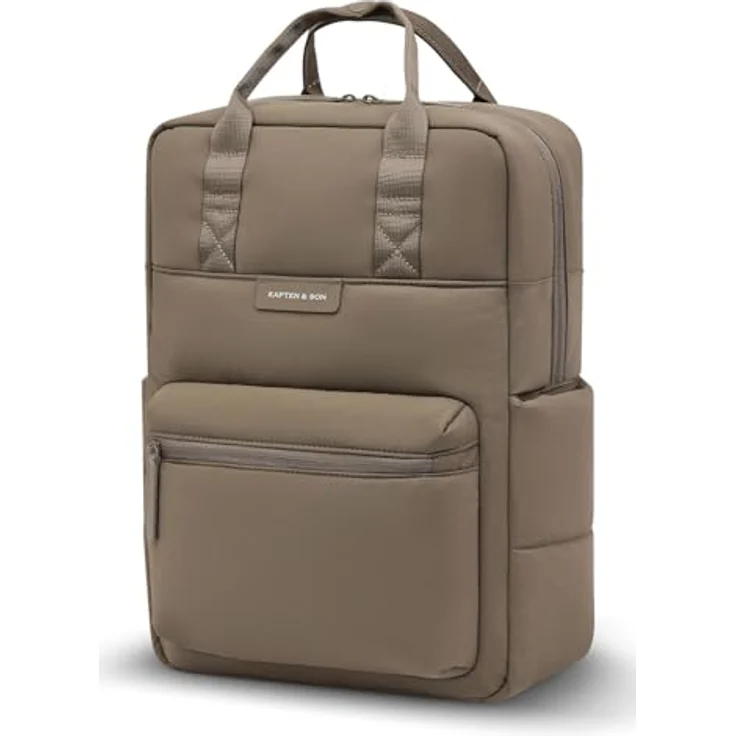 Kapten & Son Bergen Cloud Backpack, Rucksack mit gepolstertem Laptopfach für 15 Zoll, 15L, walnut braun – Bild 2