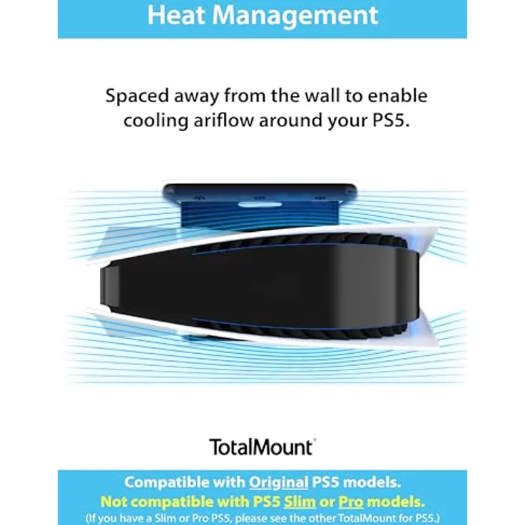 Innovelis - TotalMount Advanced - Wall Mounting Frame für PlayStation 5 - Preisvergleich – Bild 5
