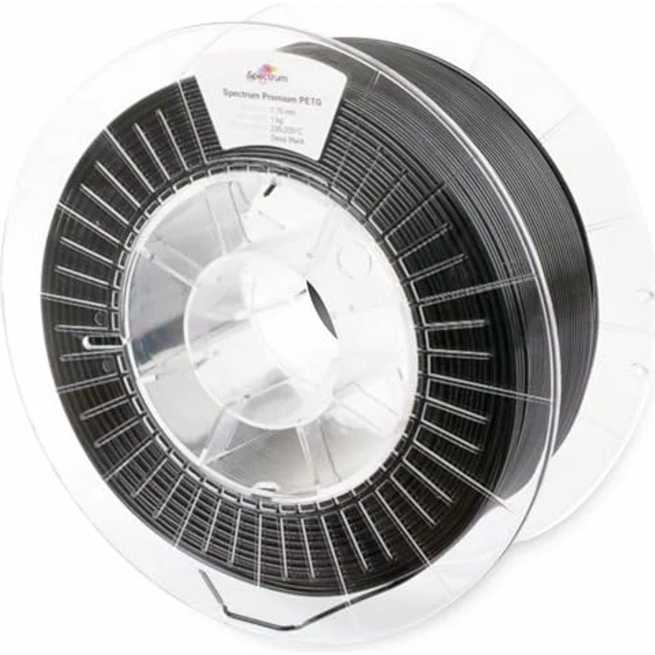Spectrum Group PETG Filament, 1.75 mm, 1000 g, Schwarz, hohe Schlagfestigkeit und Flexibilität, geruchsneutral – Bild 2