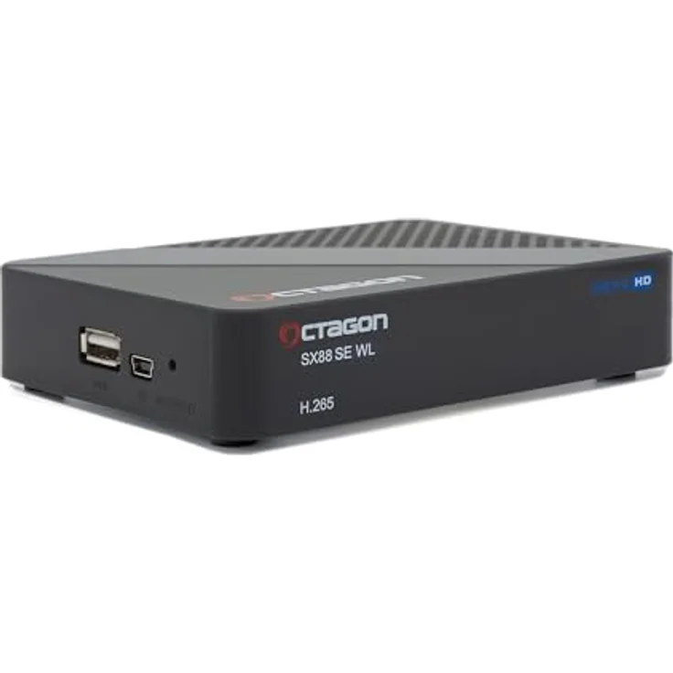 OCTAGON SX88 SE V2 WL Full HD WiFi DVB-S2 IP- Satellitenreceiver, Schwarz – Bild 2