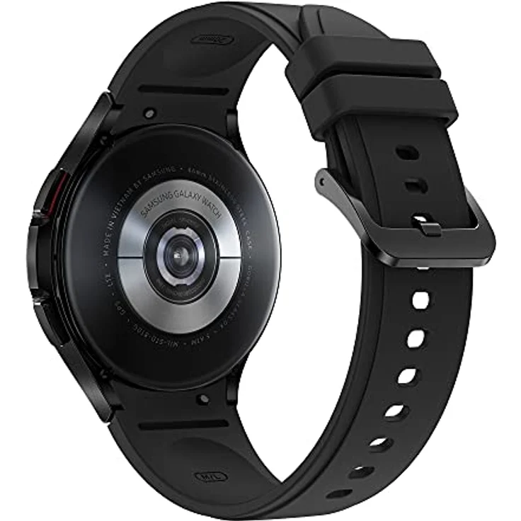 Samsung Galaxy Watch4 Classic, Runde Bluetooth Smartwatch mit drehbarer Lünette, Fitness-Tracker, 46 mm, Schwarz, inkl. 36 Monate Herstellergarantie [Exkl. bei Amazon] – Bild 2