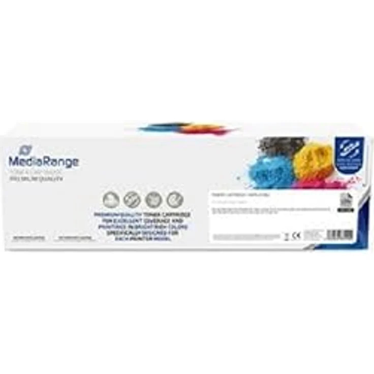 MediaRange Tonerkassette ersetzt HP CF540X/203X, Schwarz, mit Chip, Druckleistung ca. 3.200 Seiten