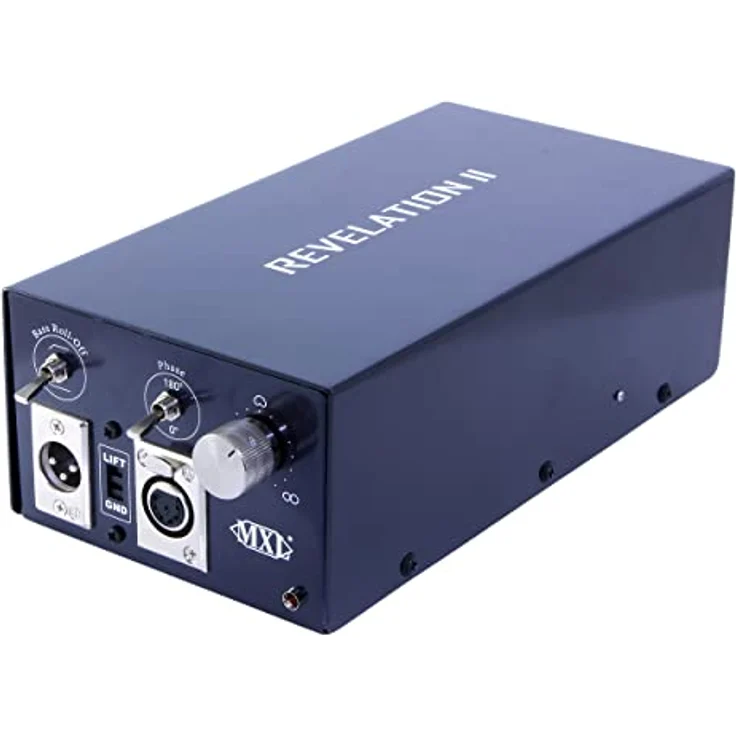 MXL Revelation II, Großmembran Röhren-Kondensatormikrofon mit umschaltbarer Richtcharakteristik und EF86 Pentode, Frequenzbereich 20 Hz - 20 kHz – Bild 4