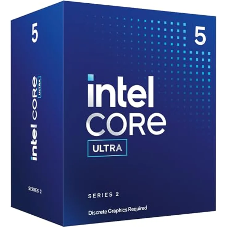 Intel® Core™ Ultra 5 Desktop-Prozessor 225F 10 Kerne (6 P-cores + 4 E-cores) bis zu 4.9 GHz, ohne Prozessorgrafik, schwarz – Bild 2