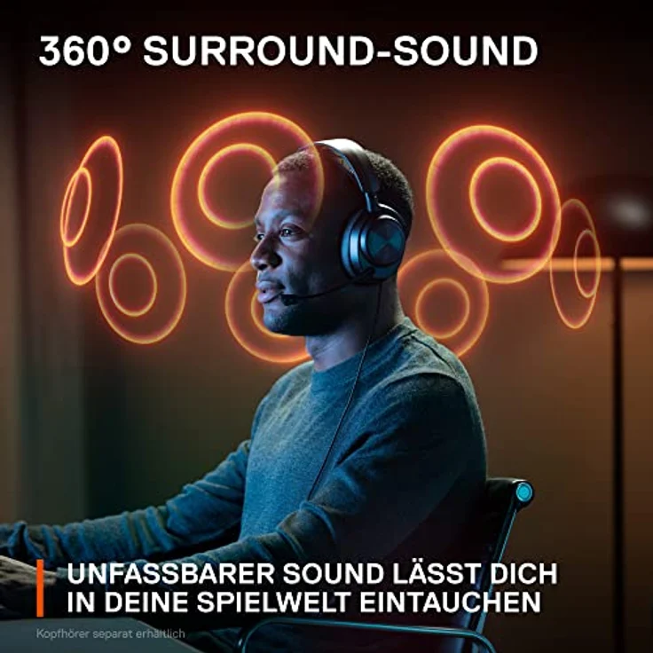 SteelSeries GameDAC Gen 2 (60262), High-Definition Soundkarte mit DAC und LED-Beleuchtung – Bild 6