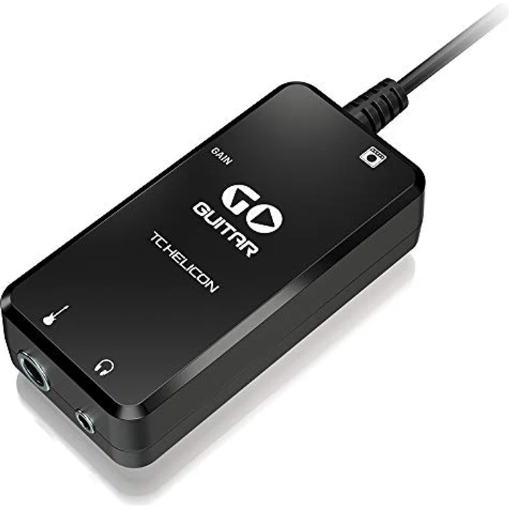 TC Helicon GO GUITAR, Tragbares Gitarren-Interface für Mobilgeräte, kompatibel mit iOS und Android, ideal für Recording und Kreativität – Bild 1