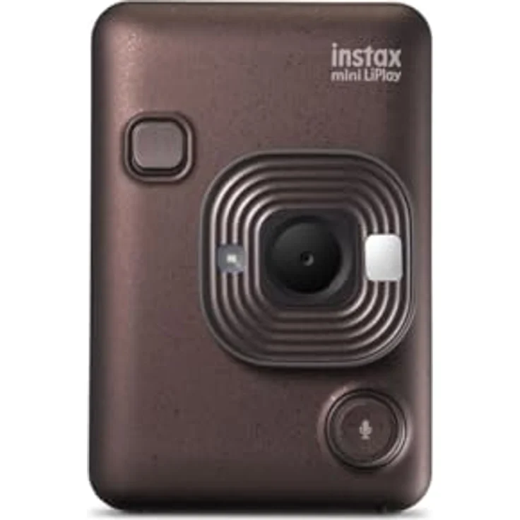 INSTAX Mini LiPlay Deep Bronze, Fotodrucker mit Selfie-Spiegel und QR-Code-Tonung – Bild 3