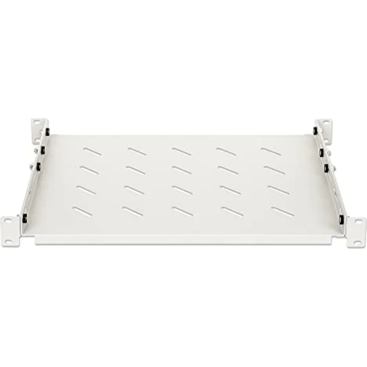 Intellinet 19" Fachboden Variable Schienen 350mm tief grau – Bild 3