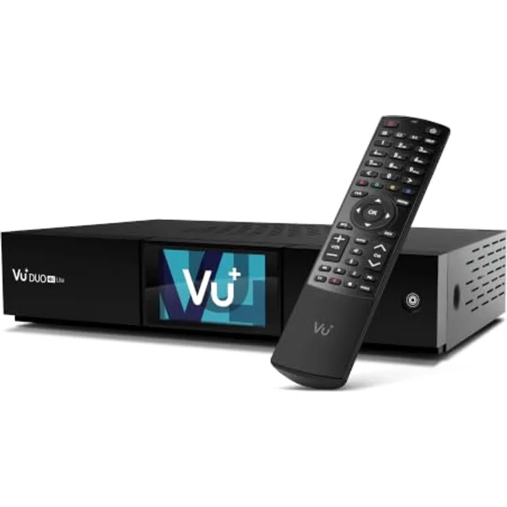 VU+ Duo 4K Lite, Linux Receiver mit 1x DVB-S2X FBC Twin Tuner, UHD 2160p, Gigabit LAN, DualBand WiFi, BT 5.4