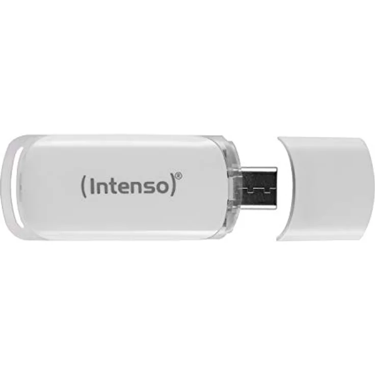 Intenso Flash Line 64 GB - Type C USB-Stick - Super Speed USB 3.1, weiß – Bild 5