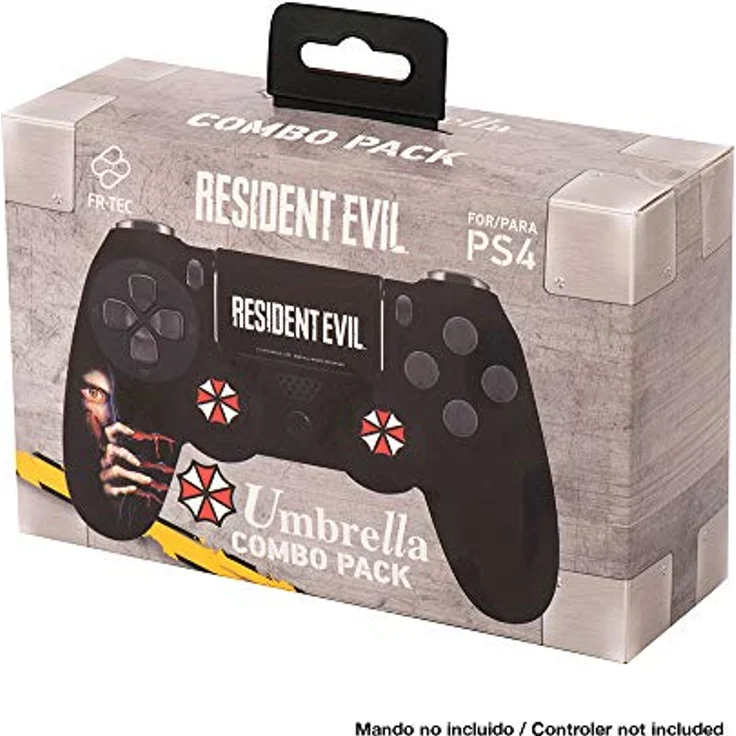 FRTEC Resident Evil Combo Pack für Dualshock Playstation 4 Controller, Offizielles Resident Evil, Verbessertes Tastgefühl – Bild 4