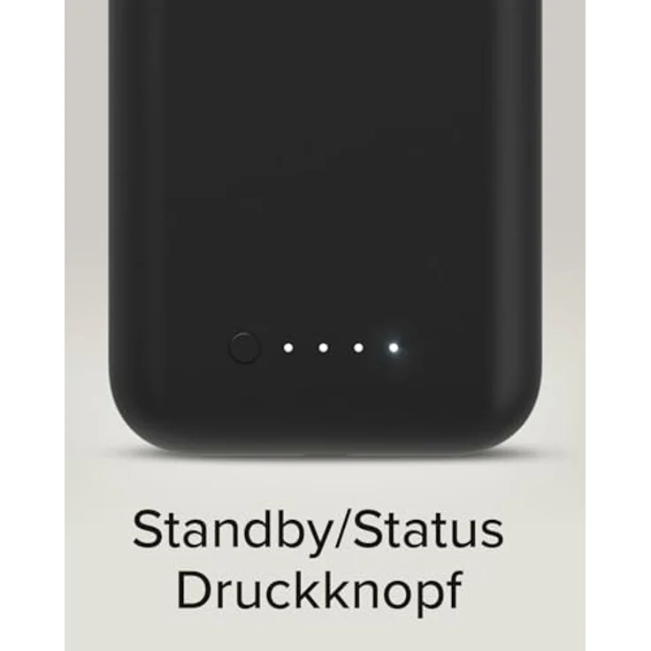 mophie Juice Pack TPU Back Cover Schwarz für Apple iPhone 16 Pro Max, Smartphone Hülle mit zusätzlichem Akku und Fallschutz, Schwarz – Bild 11