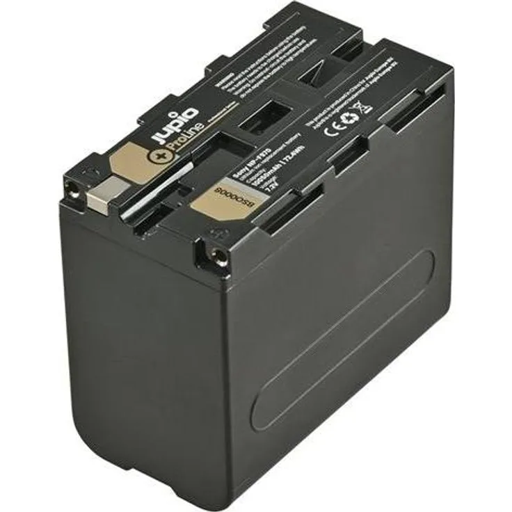 Jupio ProLine NP-F970 Akku für Sony Camcorder, 10050 mAh, 72,4 Wh, kompatibel mit NP-F-Serie