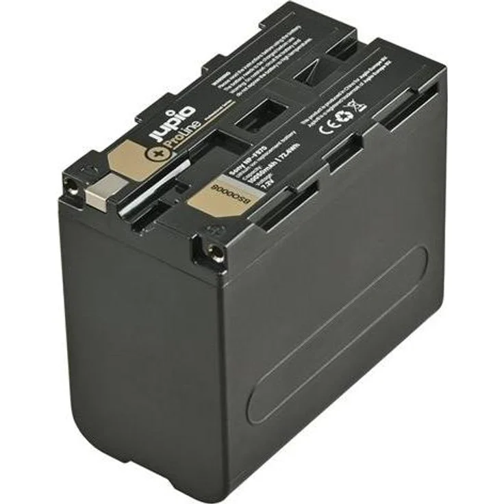 Jupio ProLine NP-F970 Akku für Sony Camcorder, 10050 mAh, 72,4 Wh, kompatibel mit NP-F-Serie