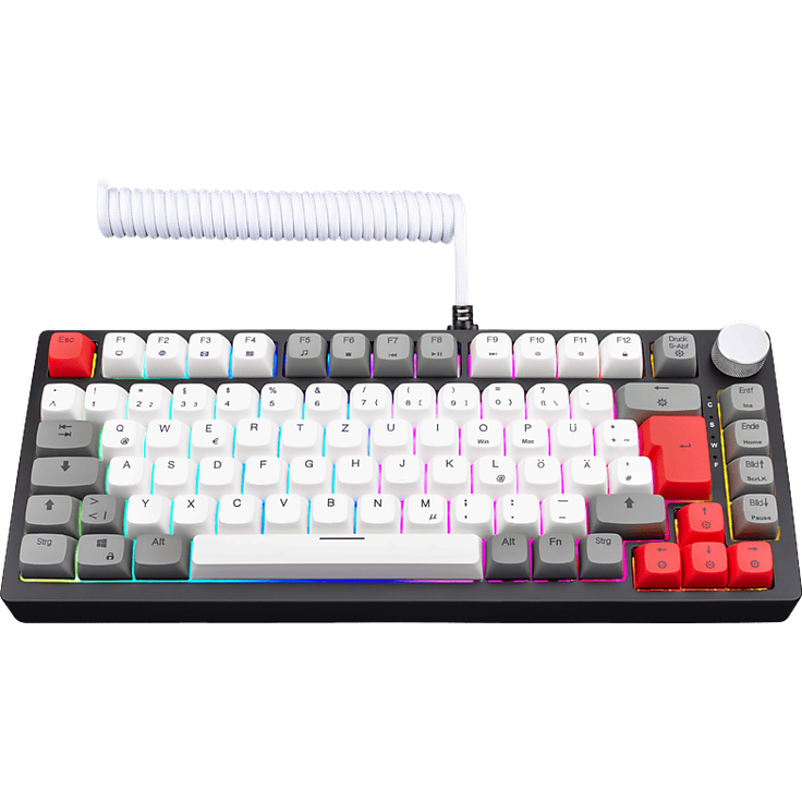 ISY IGK-6600, Gaming Tastatur mit Magnetischen Switches, kabelgebunden, Schwarz