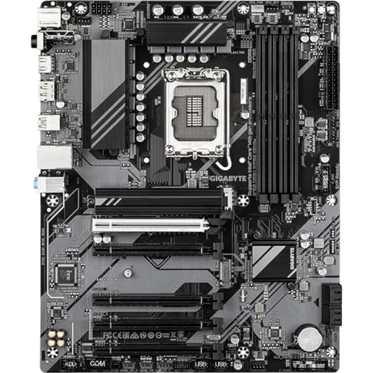 Gigabyte B760 DS3H WiFi6E GEN5, ATX Mainboard mit LGA 1700 Sockel, Intel B760 Express, hohe Stabilität und moderne Funktionen – Bild 2