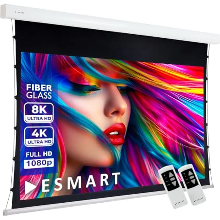 ESMART Expert XTS Tension Leinwand 332 x 187 cm (150'') 16:9 GRAU – Bild 2