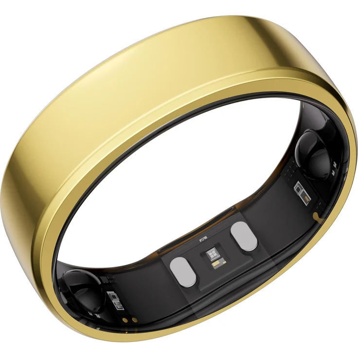 RingConn Smart Ring (Gen2), Gold, mit 10-12 Tagen Akkulaufzeit, Schlafüberwachung und IP68 Wasserdichtigkeit