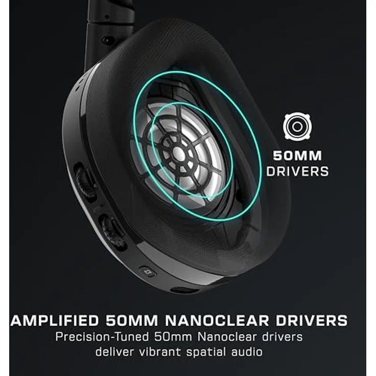 Turtle Beach Stealth 600 (Gen 3) Schwarz Xbox Kabelloses Gaming Headset mit 80h Akkulaufzeit, 50mm Lautsprecher & Bluetooth – Bild 5