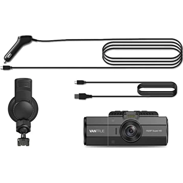 VANTRUE N2S Dual 1440P Dashcam, Flexible Gestaltung, Hochwertige Material, Langlebig – Bild 2