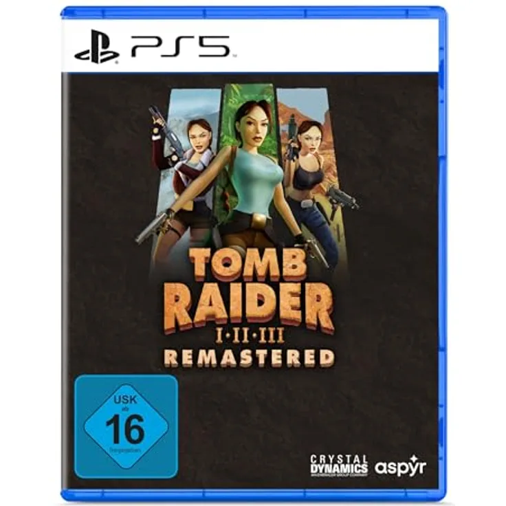 Aspyr Tomb Raider 1-3 Remastered Starring Lara Croft - PS5, Abenteuer mit Schätzen und Mysterien