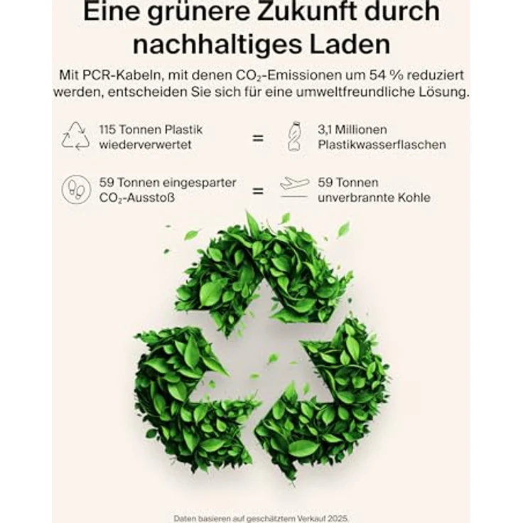 Belkin ENA008HQ2MBK, 2 m USB C Kabel, USB 2.0, Schwarz, mit Schnellladung bis zu 60 W – Bild 8