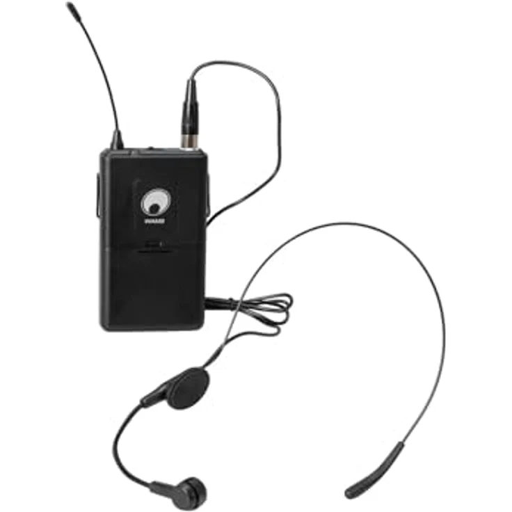 Omnitronic WAMS-12BT2 PA Lautsprecher-Set mit 2x Taschensender und 2x passiven Kopfbügelmikrofonen – Bild 3