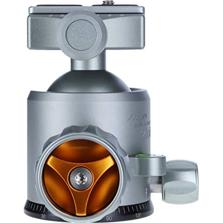 Rollei Lion Rock Stativkopf 20 - Robuster 360° Panorama Kugelkopf aus Aluminium mit Einer Belastbarkeit von bis zu 20 kg, Arca Swiss kompatibel, inkl. Schnellwechselplatte – Bild 3
