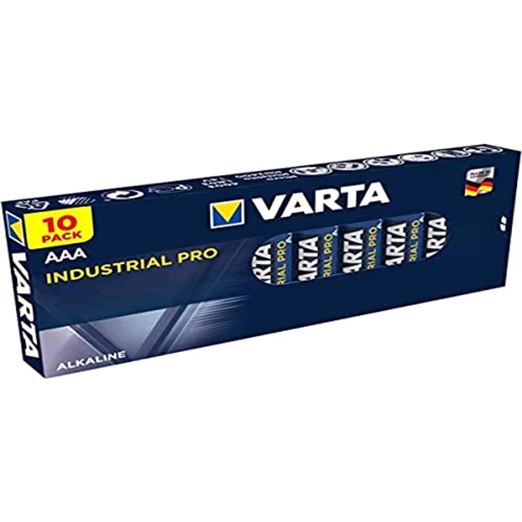Varta Batterie Industrial 1,5 V AAA Micro 1260 mAh LR03 4003 10 St. – Bild 2