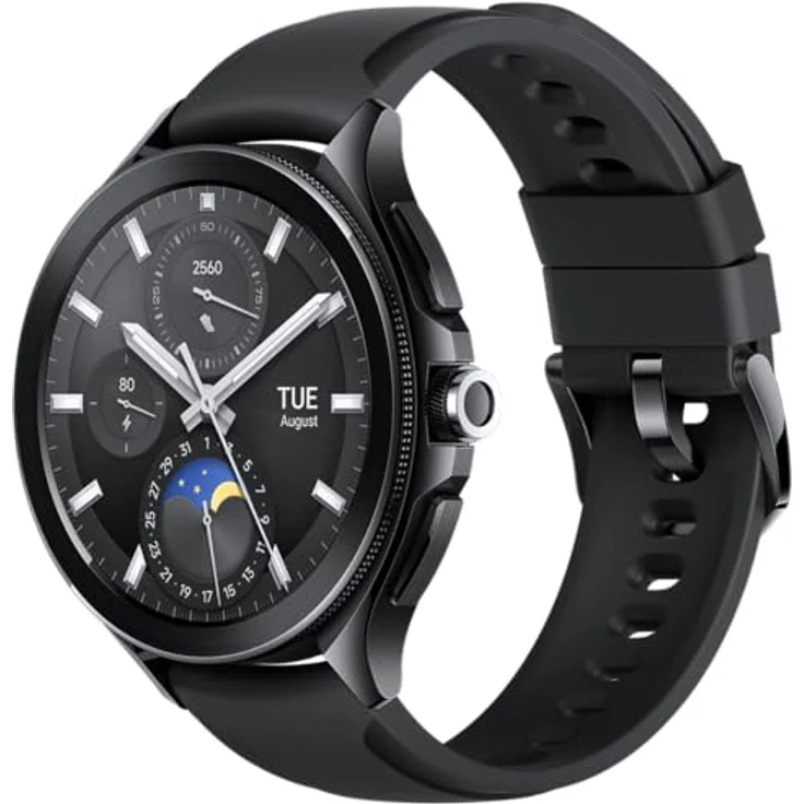 Xiaomi Watch 2 Pro (46 mm, Edelstahl, 4G, One Size), Sportuhr + Smartwatch, LTE-Konnektivität, Pariser Hobnail-Lünette – Bild 1