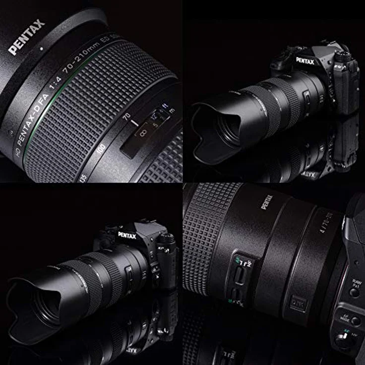 HD PENTAX-D FA 70-210 mm F4ED SDM WR: Telezoomobjektiv für DSLR-Kameras, leistungsstark bei konstanter f-4 Blende, witterungsbeständige Konstruktion, min. Fokussierungsabstand von 0,95 Metern 21217 – Bild 4