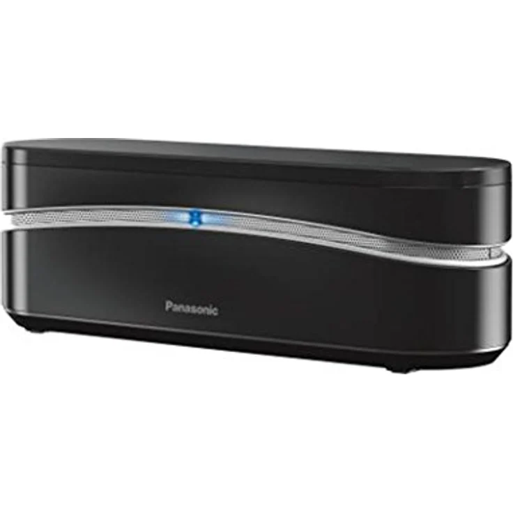 Panasonic KX-TGK320GB Design-Telefon schnurlos mit Anrufbeantworter, analoges Telefon (DECT) in Schwarz – Bild 2