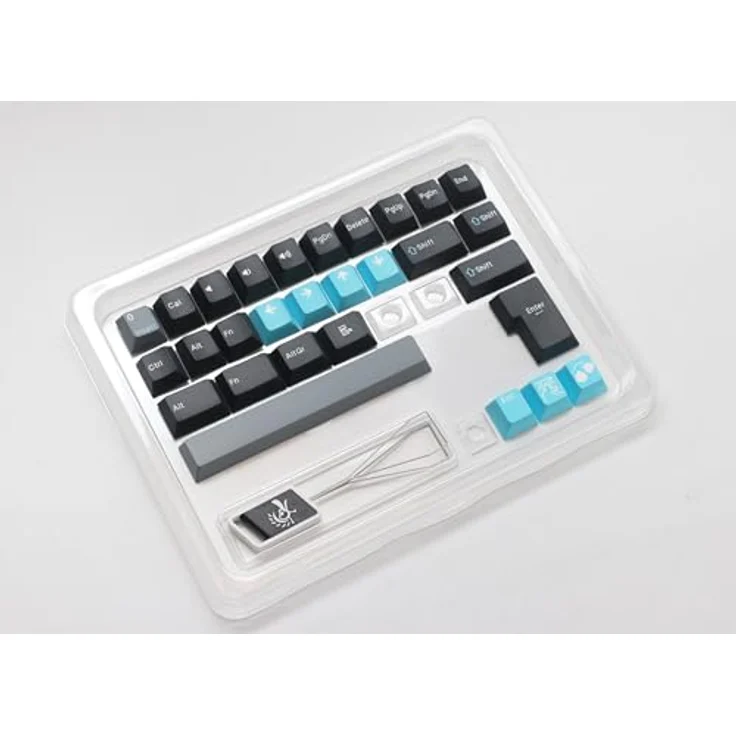 Ducky Skyline PBT Tripleshot Set - 133 Keycaps, Keycaps, Grau – Bild 4