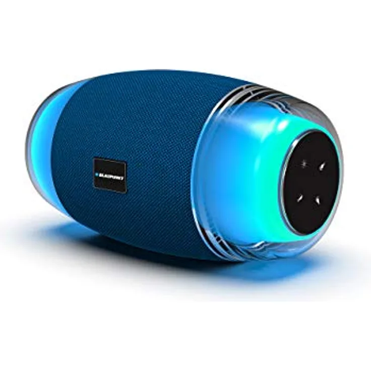 Blaupunkt - MP3915-591 - Bluetooth-Lautsprecher - LED-Lautsprecher - 20 W - Transparent-Blau