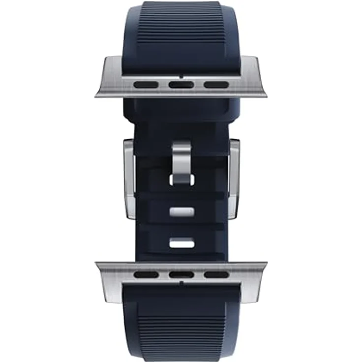 Nomad Rugged Strap Atlantic Blue Uhrenarmband mit rostfreiem Stahl, wasserresistent, in Blau – Bild 9