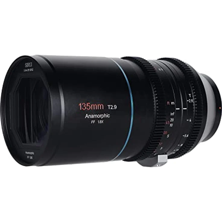 SIRUI Anamorphot Venus 135 mm T2.9 1,8X Vollformat Cine-Objektiv für Sony E-Mount, 16 Elemente in 11 Gruppen, manueller Fokus, ideales Teleobjektiv für Porträts und Landschaften – Bild 2